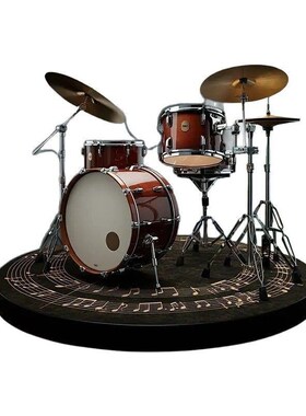 亚克力摆a件架子鼓套装摆件立牌工艺品情人节母亲节万圣节圣诞