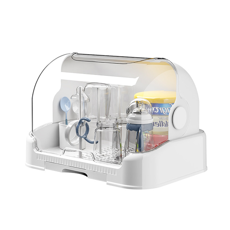 奶瓶收纳箱架子沥k水架防尘带盖辅食工具收纳柜婴儿宝宝餐具收纳,淘宝优惠券,粉丝福利购,淘宝优惠卷