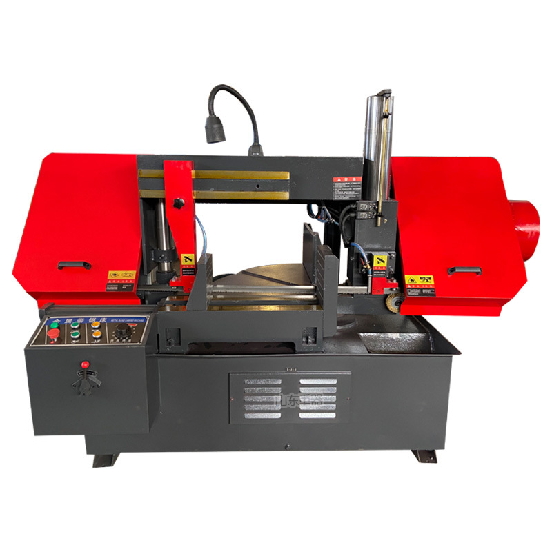 GB4230双立柱金属带锯床 圆钢方钢锯切锯床 4230液压半自动锯床 - 图3