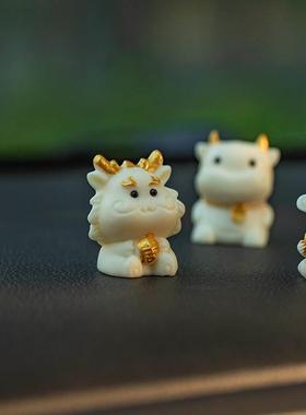 天然象牙果可爱十二生肖创意摆件鼠牛虎兔龙蛇马羊猴鸡狗猪手把件