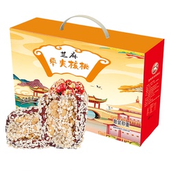 脆乐淘食品旗舰店•芝麻枣夹核桃礼盒450g