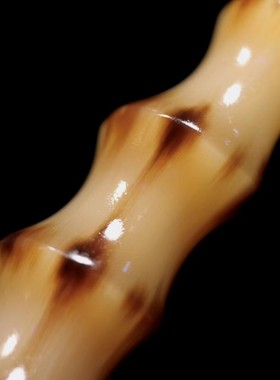 牛角刀柄料牦牛角手把件羊角形状刀把家居摆件手柄茶壶把工料田园