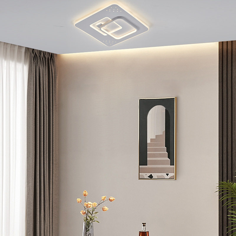 创意方形吸顶灯现代简约客厅天花吸顶灯餐厅灯书房卧室护眼灯具,淘宝优惠券,粉丝福利购,淘宝优惠卷