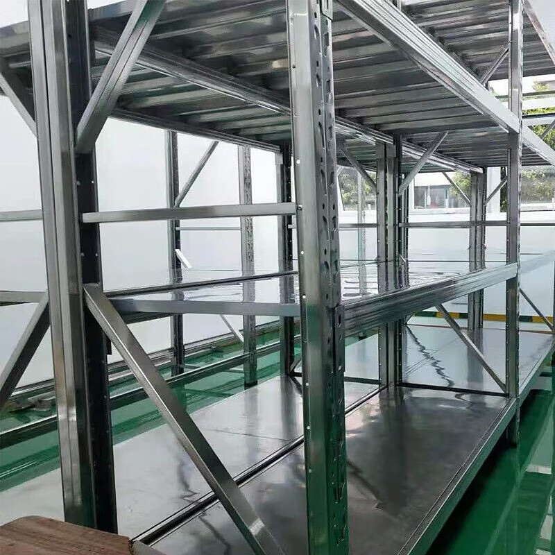 304不锈钢仓储货架冷库厨房储物架商用置物架仓库重型不锈钢货架 - 图2