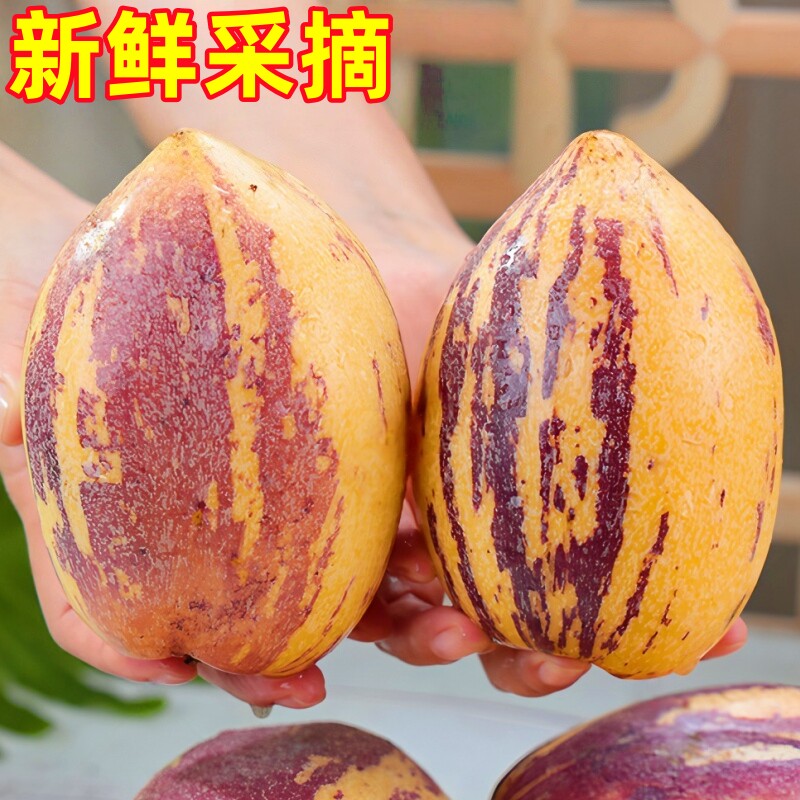 甘肃人参果9斤新鲜水果民大人心果娃娃果黄肉人生叁果勤整箱包邮