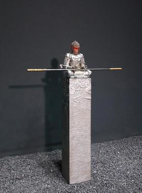 斗战胜佛新中式办公室店铺装饰客厅玄关齐天大圣孙悟空落地大摆件