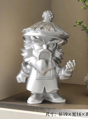 高档创意人物桌面小摆办公室工位摆装网红趣件味搞怪设饰品生日礼