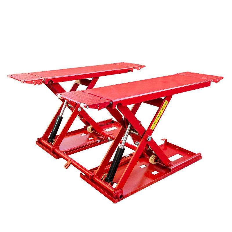 汽修店可移动剪式超薄小剪升降机汽车中位剪举升机电动四轮加高,淘宝优惠券,粉丝福利购,淘宝优惠卷