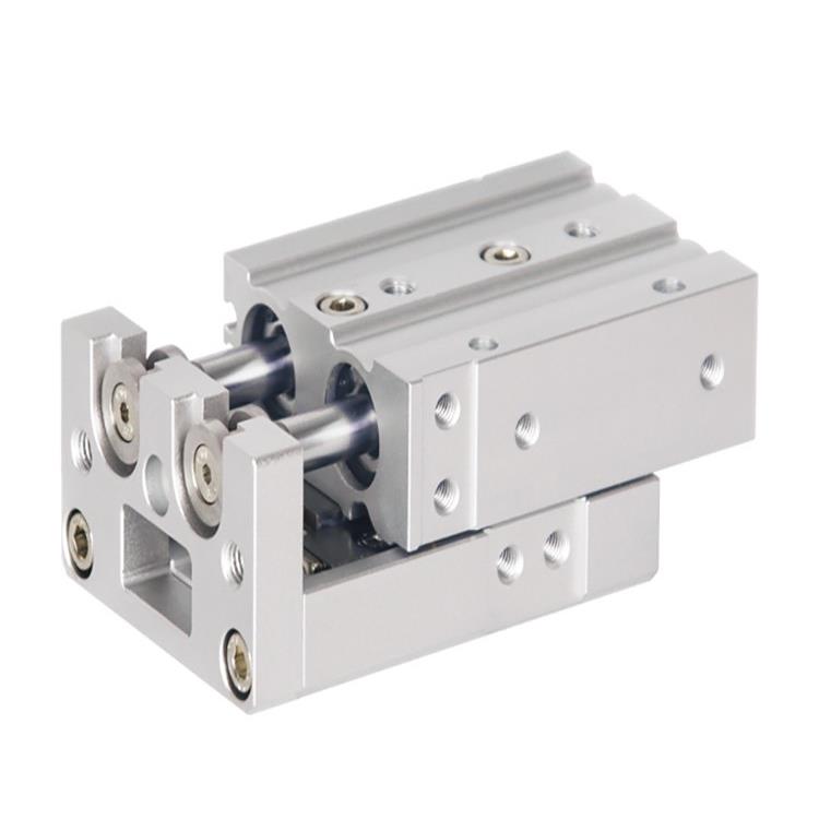 亚德客型滑台气缸HLS/HLSL系列6/8/12/16/20/25X10X20X30X40 X75 - 图2