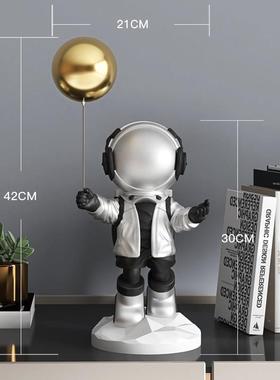 宇航员摆件家居饰品太空人客厅玄关酒柜办公桌航天员生日乔迁礼物
