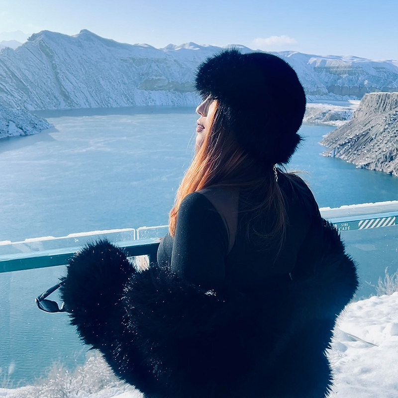 毛绒帽子女2025冬保暖防寒虞书欣同款渔夫蒙古帽东北盆帽护耳帽,淘宝优惠券,粉丝福利购,淘宝优惠卷