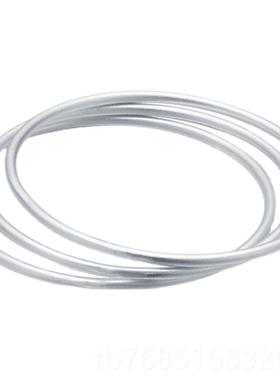 高档9999银手镯女三生银三世古法镯银手环简约小众款纪念日纯足礼