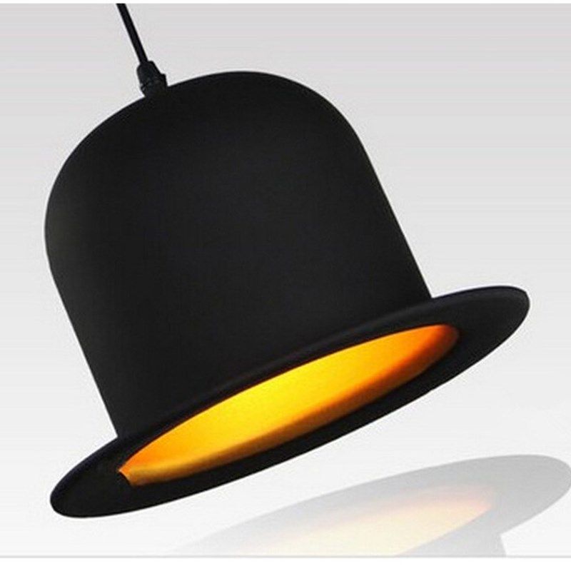 复古工业风帽子小吊灯服装店咖啡厅商铺餐厅酒吧吧台个性创意灯罩,淘宝优惠券,粉丝福利购,淘宝优惠卷