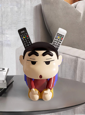 蜡笔小新遥控器背包收纳摆件