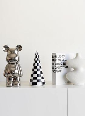 高级感现代意式摆件软装饰工艺礼品摆饰样板间轻奢酒柜个性艺术客