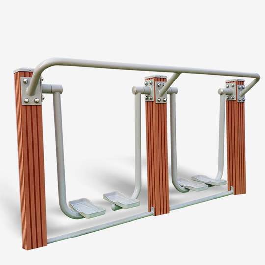 室外全包塑木新国标户外健身器材路径小区社区公园广场漫步机厂家