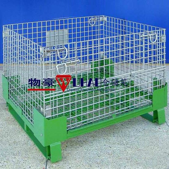 厂家直销可折叠可堆垛汽配专用铁框 重型金属框 汽配零部件仓储笼,淘宝优惠券,粉丝福利购,淘宝优惠卷