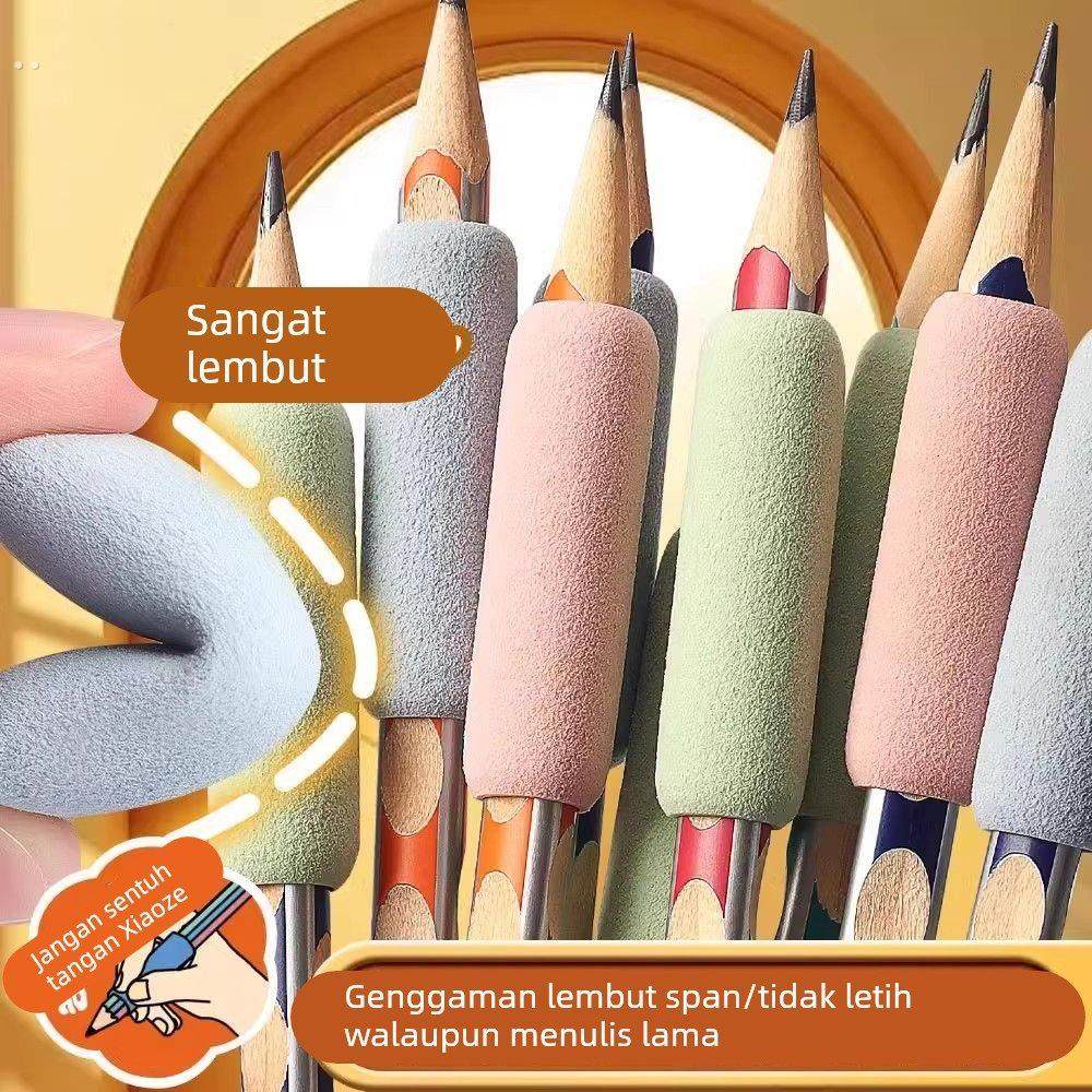 新款海绵握笔器ins可爱笔套手指保护套耐磨防滑铅笔套写字防起茧,淘宝优惠券,粉丝福利购,淘宝优惠卷