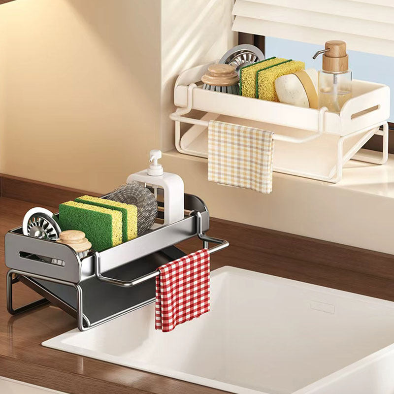 厨房置物架沥水篮水龙头洗菜池子水池洗碗抹布海绵架子水槽收纳架,淘宝优惠券,粉丝福利购,淘宝优惠卷