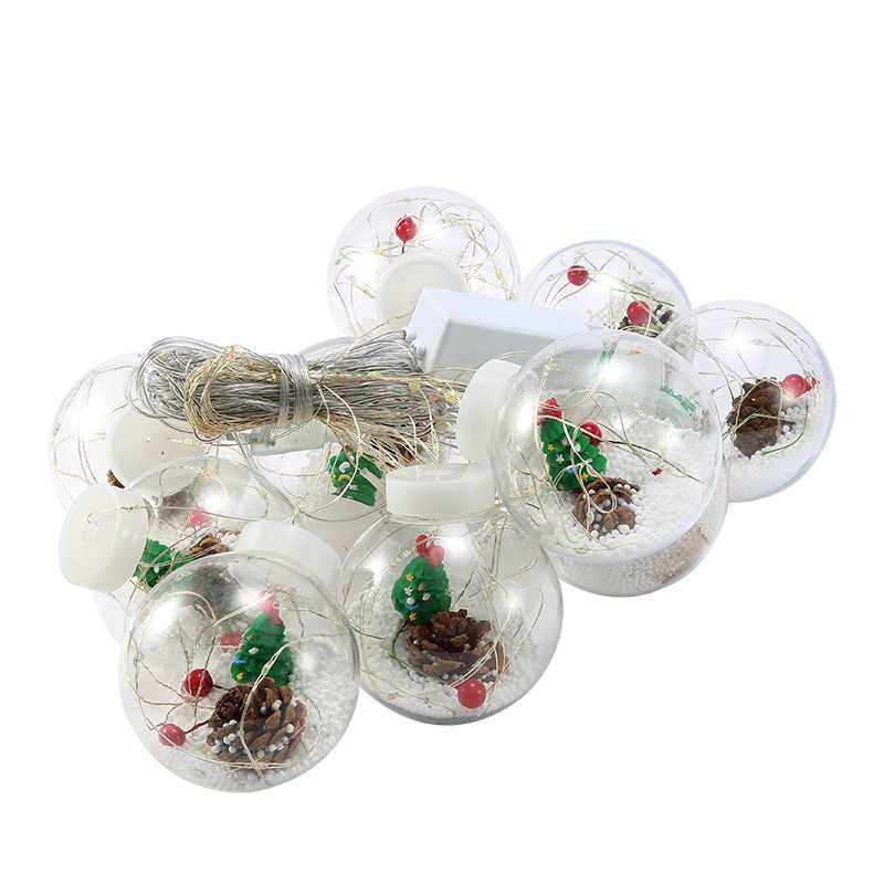 圣诞灯铜线许愿球窗帘灯圣诞灯饰橱窗挂件节日装扮灯带节日灯串,淘宝优惠券,粉丝福利购,淘宝优惠卷