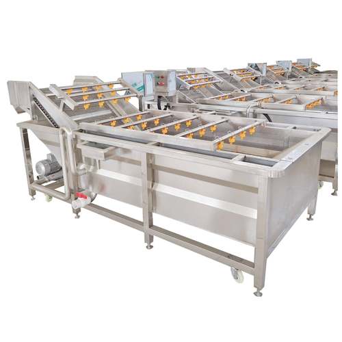 连续式枸杞清洗风干机沙棘果清洗沥水设备水幕式去泥沙清洗设备 - 图3