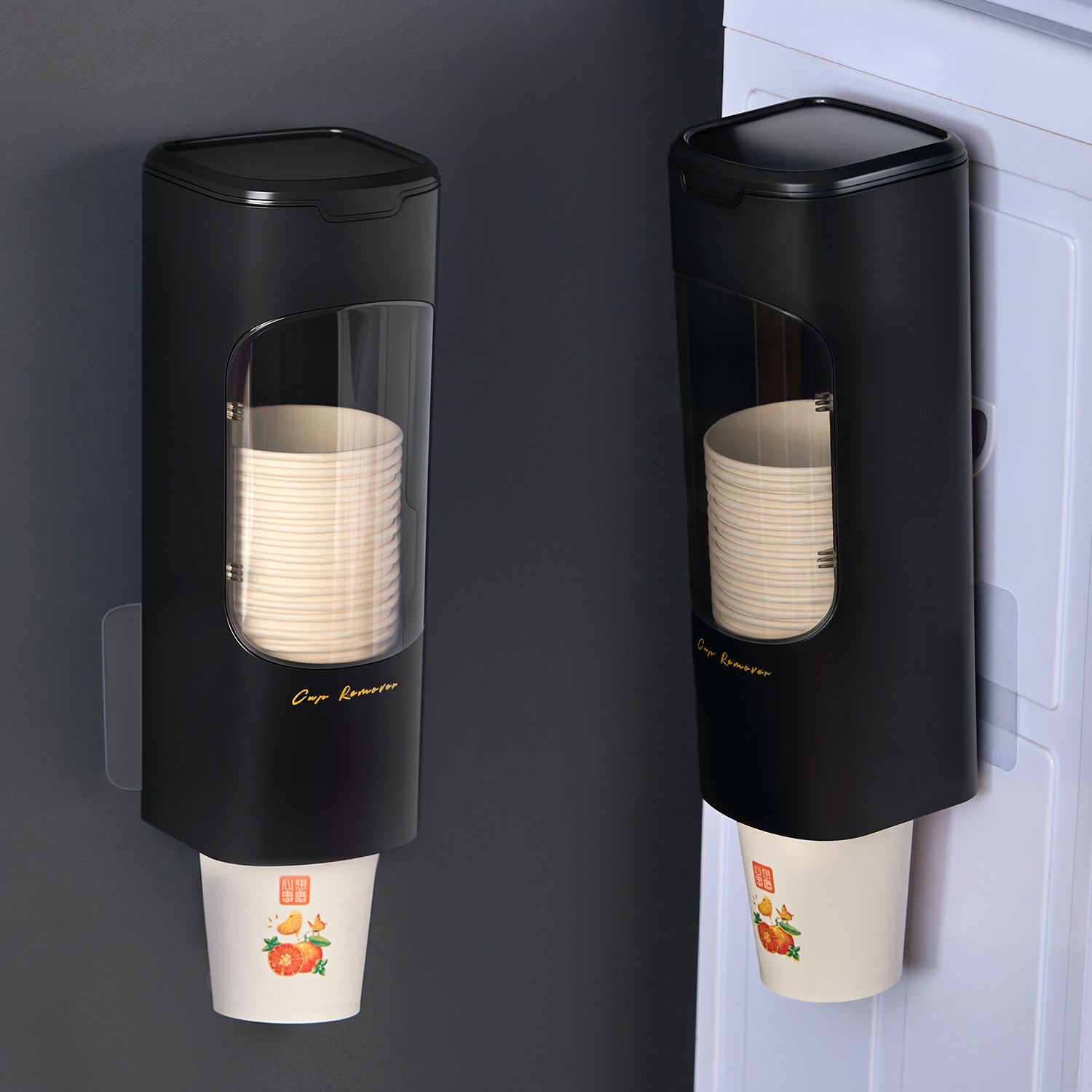 一次性水杯架免打孔壁挂纸杯架自动取杯器饮水机杯子架纸杯收纳架,淘宝优惠券,粉丝福利购,淘宝优惠卷