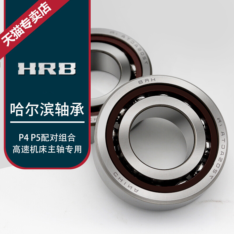 7306 AC P5 D46306J 哈尔滨角接触轴承 内径30mm 外径72mm - 图2