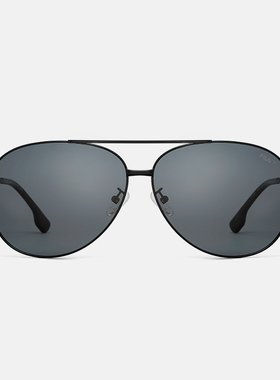 FILA斐乐复古飞行员墨镜开车专用高清偏光太阳镜防紫外线SFIA43F