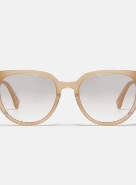 FILA斐乐猫眼复古圆框女款太阳镜高清尼龙时尚高级感墨镜SFI916F