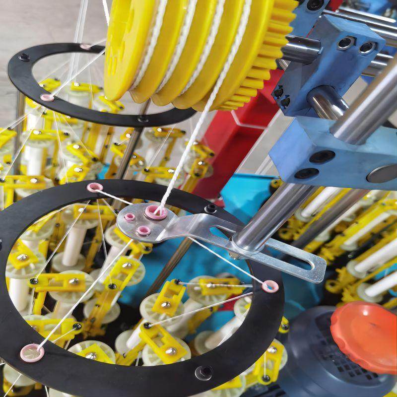 17锭高速绳带编织机绳子机安全绳编织机攀岩绳编织机 - 图0