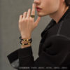 Chow Sang Sang Huayu Gold Pure Gold Cool Black Series Viking Compass Cool Black Ring 91481R