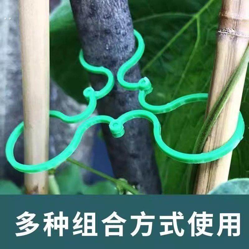 黄瓜番茄豆角爬藤绑枝8字夹绿植蔬菜捆藤蔓专用固定夹绑枝机,淘宝优惠券,粉丝福利购,淘宝优惠卷