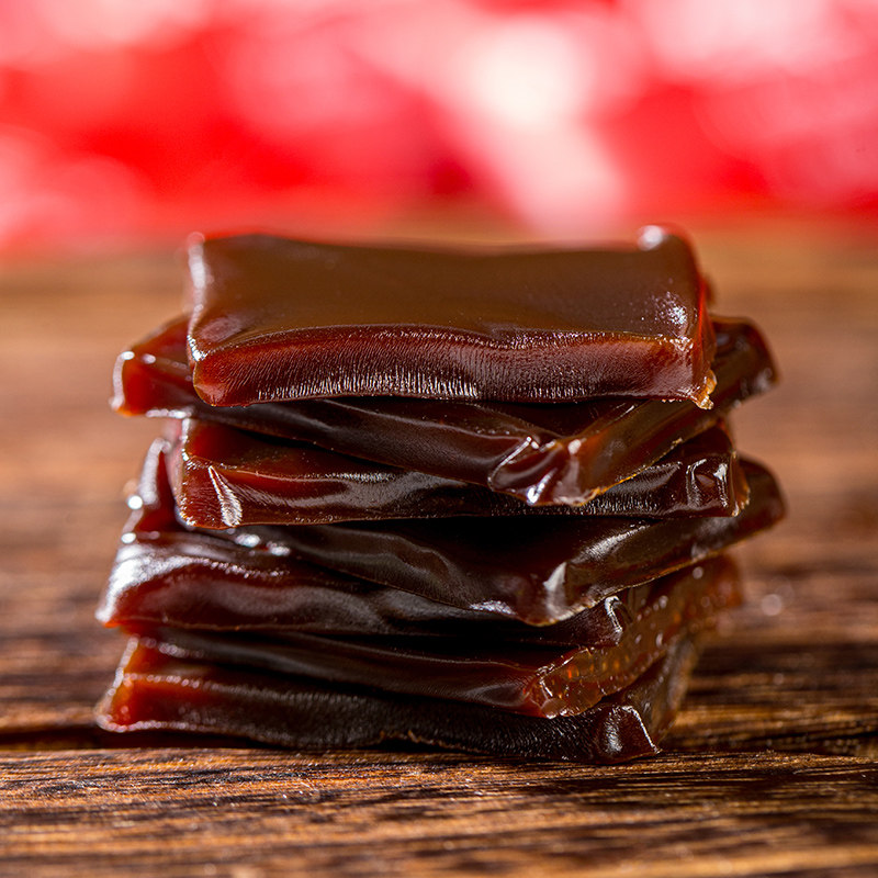 山东东阿特产黄芪红参鲜阿胶糕气血即食补品胶原固元小即食正品1