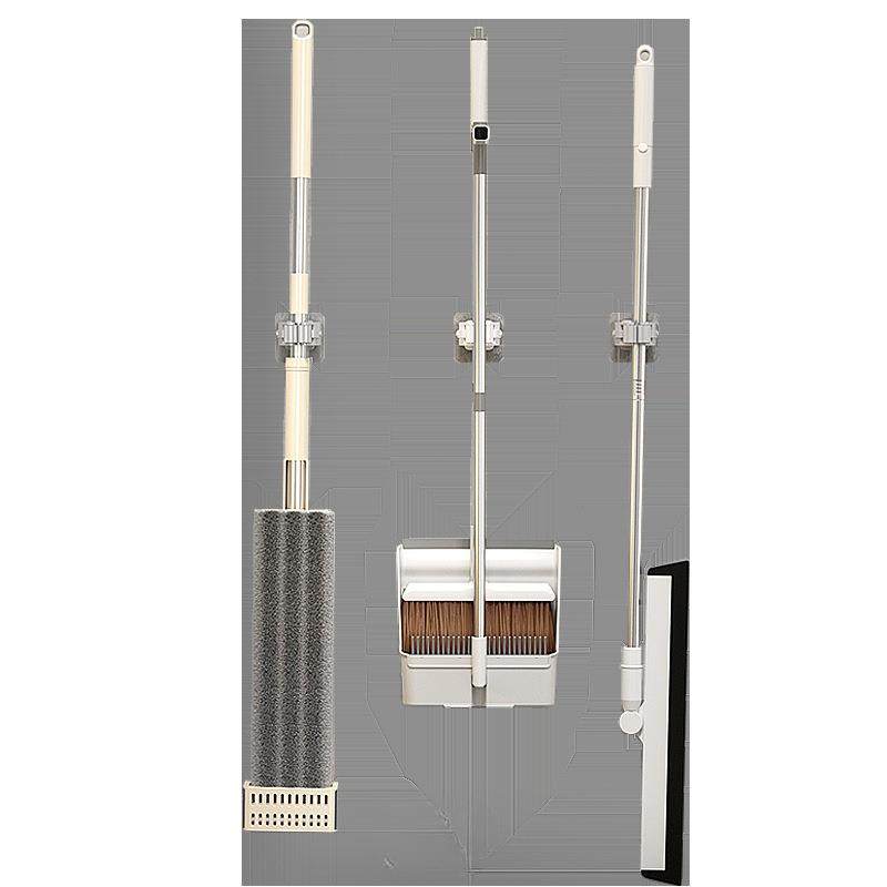 扫把拖把三件套扫把2025新款家用簸箕套装扫地扫帚免手洗平板拖把,淘宝优惠券,粉丝福利购,淘宝优惠卷