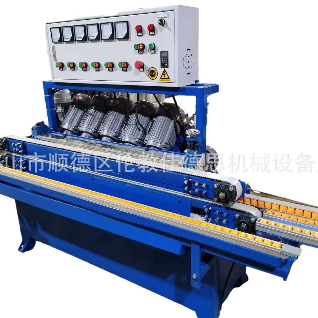 Glass edging machine玻璃45度倒角机修角机 玻璃直线修边机 - 图1