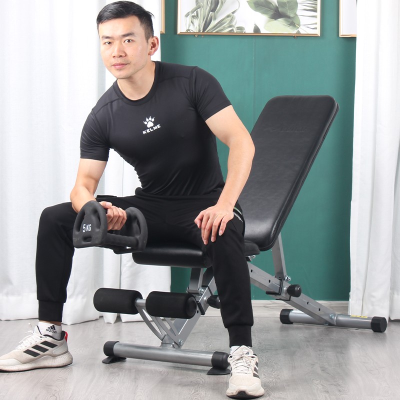 雷克功能多哑铃凳折叠卧推凳健身椅仰卧起坐辅助神器健身器材家用 - 图1