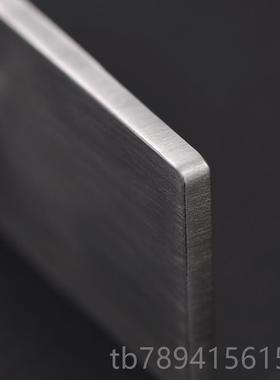 高档光无牌吊坠男纯 999银项链 空白平安牌军面牌饰品刻字字上尊