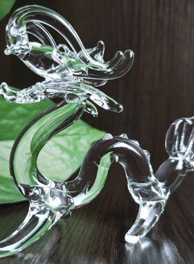 水晶十二生肖家居装饰品摆件鼠牛虎兔龙蛇马羊猴鸡狗猪全家福定制