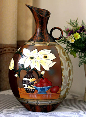 创意陶瓷花瓶新中式结婚礼物客厅博古架电视柜玄关酒柜装饰品摆件