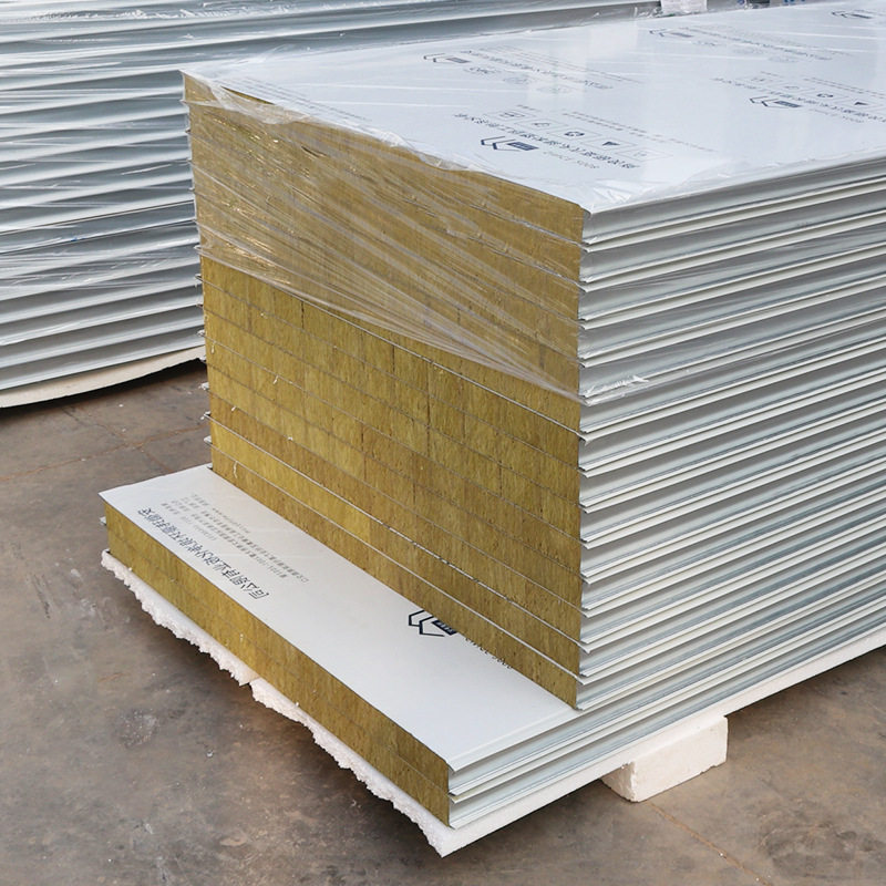 安徽净化板生产厂家 岩棉彩钢夹芯板1150型 防火保温材料隔断方便,淘宝优惠券,粉丝福利购,淘宝优惠卷