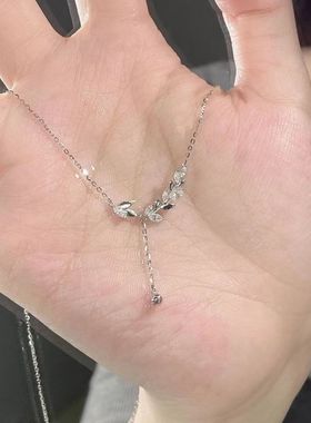 秋冬百搭锁骨链星星项链女小众设计锁骨ins简约冷淡配饰