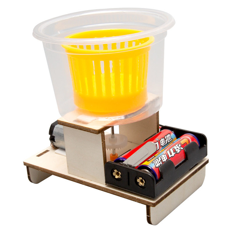 甩干机科技小制作手工拼装益智玩具STEAM教具益智,淘宝优惠券,粉丝福利购,淘宝优惠卷