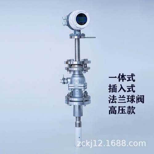 智能插入式电磁流量计污水自来水酸碱防腐液体大口径电磁流量计 - 图1