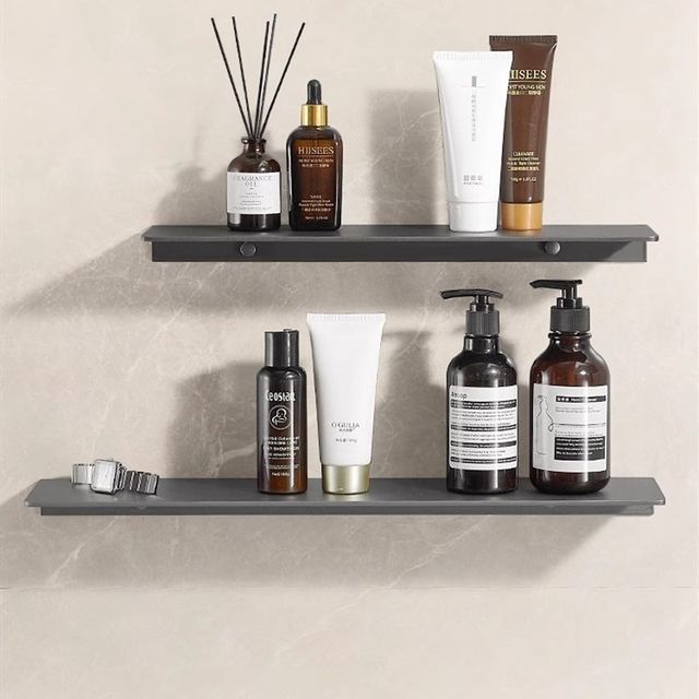 Bathroom storage rack wall partition panel bathroom wall hang toilet I storing partition panel in front of dressing table mirror without punching
