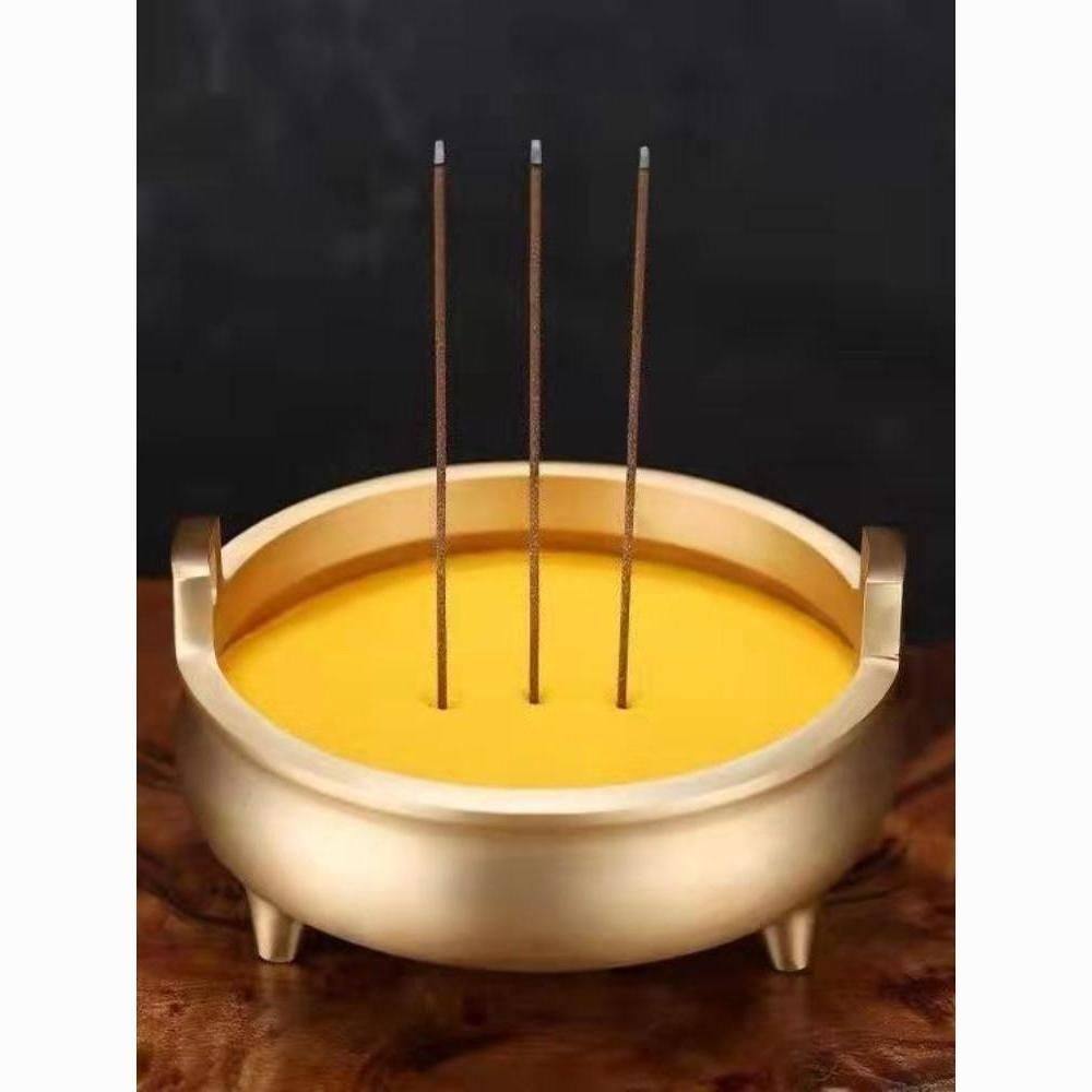 金沙香炉家用沙香炉灰金刚砂供奉金沙黄金沙上香金玉明沙金色颗粒,淘宝优惠券,粉丝福利购,淘宝优惠卷