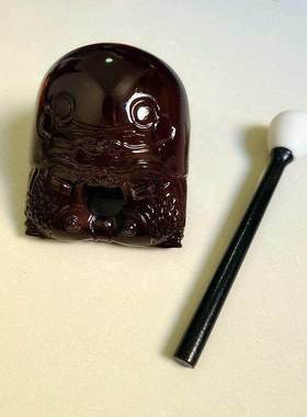 坛场木鱼2寸敲打法器树脂