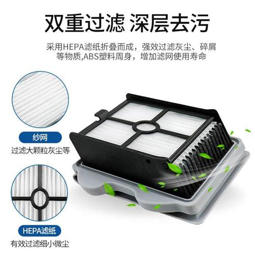 适配石头A10洗地机配件毛绒滚刷主刷A10 ULTRAE/PLUS过滤网芯耗材 - 图2