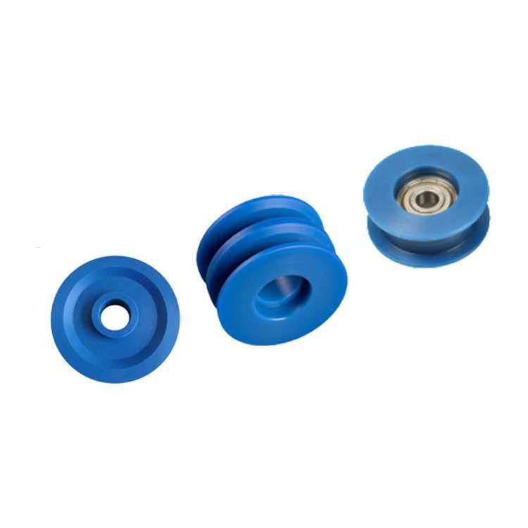 缠绕机尼龙滚轮塑料线轮对开式含油尼龙高强度滑轮平板推车滑轮,淘宝优惠券,粉丝福利购,淘宝优惠卷