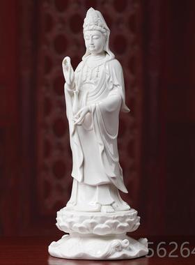 正品戴堂陶瓷方三圣佛像弥陀佛站像观音像大势至阿西观玉世音菩萨