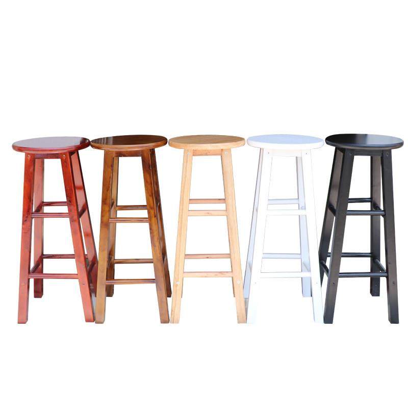 实木吧台椅现代简约高脚凳家用舒适椅吧凳酒吧椅奶茶店椅前台椅子,淘宝优惠券,粉丝福利购,淘宝优惠卷